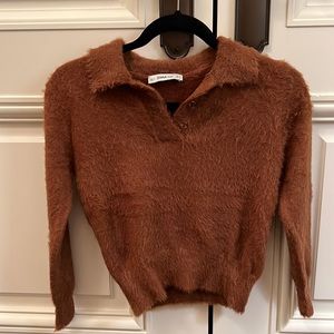 Zara furry knit